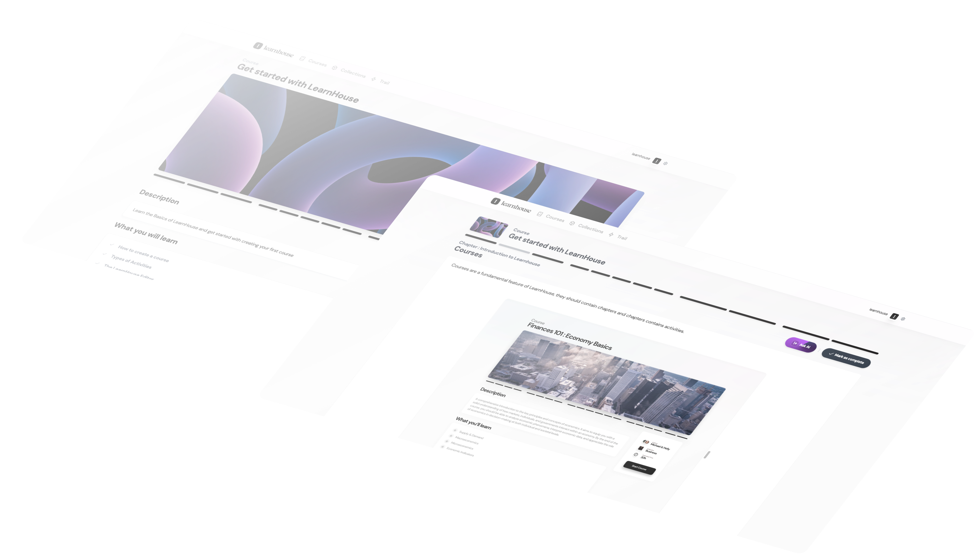 Explore learning experiences learnhouse